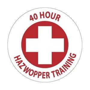 HH6 to 108   40 Hour (No Suggestions) Training, Graphic, 2 Diameter 