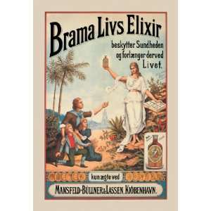 Brama Livs Elixir 12x18 Giclee on canvas 
