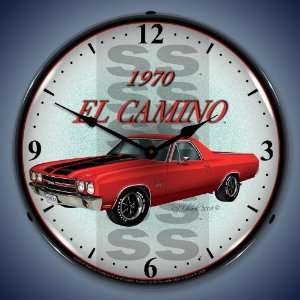   Sign and Clock GMRE811192 14 1970 El Camino Lighted Clock Automotive