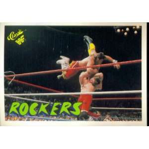  1990 Classic WWF Wrestling Card #81  The Rockers Sports 