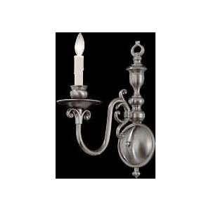  Weathered Brass Monticello Sconce 1lt
