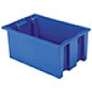Nest & Stack Tote (NSTs) 19 1/2“ x 13 1/2“ x 8“ , Blue, 6 