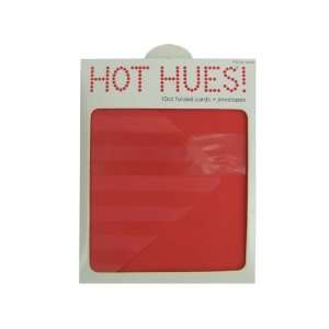  Hot Hues Pack Of 10 Red Cards And Envelopes Everything 