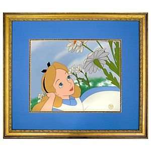  Disney Framed Limited Edition Alice in Wonderland Cel 