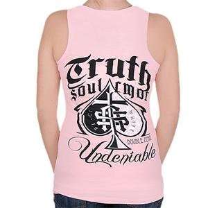  Truth Soul Armor Womens No Doubt Tank Top   X Large/Pink 