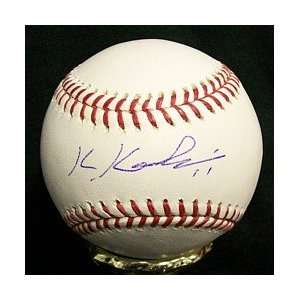  Kenshin Kawakami Autographed Baseball   Autographed 
