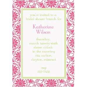 Lilly Pulitzer Personalized Invitations   Winter Playground Pink 