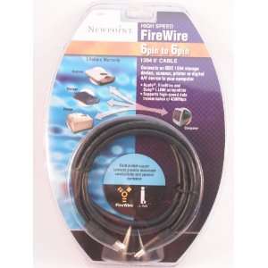  Newpoint High Speed Firewire 6pin to 6pin Electronics