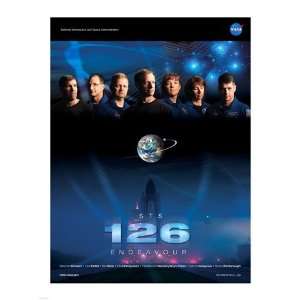  STS 126 Mission Poster Poster (18.00 x 24.00)