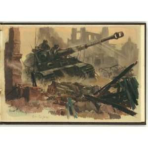    Der Tiger,German tank,debris,bombed,Hans Liska,1943