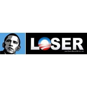  Anti Obama Bumper Sticker   Loser Obama 