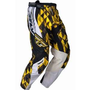  Fly Racing Youth Yellow Kinetic MX Pants   Size  26 Automotive