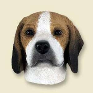  Beagle Dog Head Magnet (2 in)