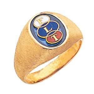  Odd Fellow Ring   10k Gold/10kt yellow gold Jewelry