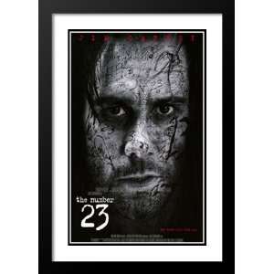  The Number 23 32x45 Framed and Double Matted Movie Poster 