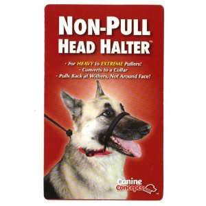  Yuppie Puppy Non Pull Head Halter, XL   Black Pet 