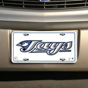  MLB Toronto Blue Jays White Metal License Plate Sports 