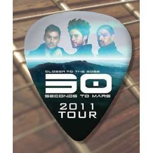 30 Seconds To Mars 2011 Tour Premium Guitar Pick x 5 