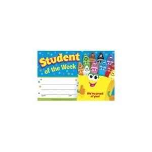  Student of the Week Award Certificates Case Pack 6 