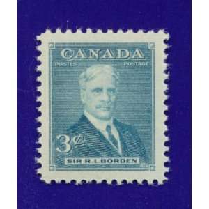  1951 CANADA Sir Robert L. Borden 3 Cents Stamp (#303 