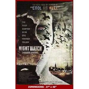  NIGHT WATCH COOL AS HELL 27x40 MOVIE Poster Everything 