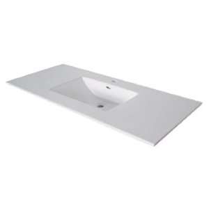  Ronbow 212231 8 WH 31 Inch Vanity Top with Integrated Sink 