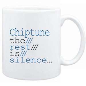  Mug White  Chiptune the rest is silence  Music 