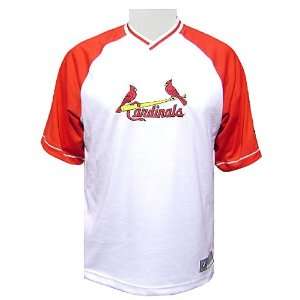  St. Louis Cardinals White Full Force V Neck Jersey