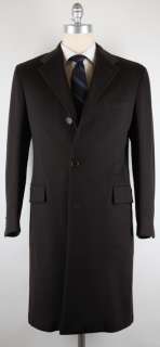 New $8700 Kiton Brown Coat 40/50  