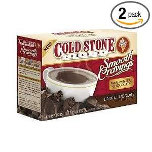 Cold Stone Creamery Dark Chocolate Cocoa Mix, 8 Count Pouches (Pack of 