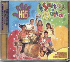 HI 5 SALTA Y BAILA IN SPANISH SEALED CD NEW HI5 HI 5  