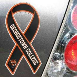    NCAA Georgetown College Tigers Ribbon Magnet