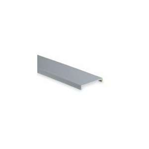   C2LG6 F Wire Duct Cover,Flush,Gray,2.25W x 0.35D