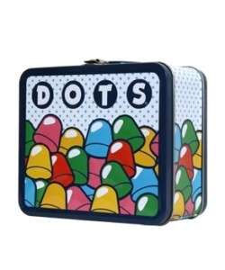 Lunch Box TOOSTIE ROLL NEW Dots Candy Tin Case Metal  
