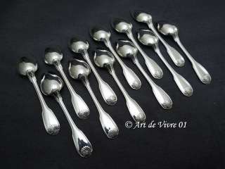 Christofle VENDOME 12 Demi Tasse spoons Expresso Moka, 10cm  