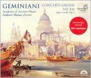   Concerti Grossi VII XII (after Corelli, Op. 5)Andrew Manze CD Cover