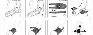 MEDEX   F29 Flat foot Corrector for heel pain arch pain  