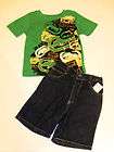 NWT Boys ECKO UNLTD Shorts Shirt Set Clothes 12M Outfit Set NEW Baby