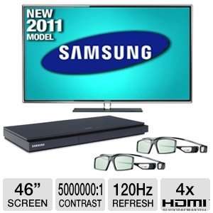    Samsung UN46D6400 46 Class 3D LED HDTV Bundle Electronics