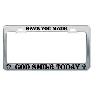  HAVE YOU MADE GOD SMILE TODAY #3 Religious Christian Auto 