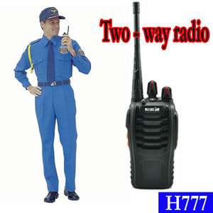 Walkie Talkie 16CH Portable Two Way Radio FM radio H777 Cheap 
