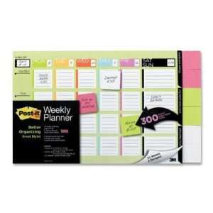  3m Post it Undated Planner with Super Sticky Notes 