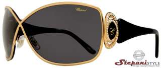 Chopard Sunglasses SCH802S 0303 GoldBlack 802  
