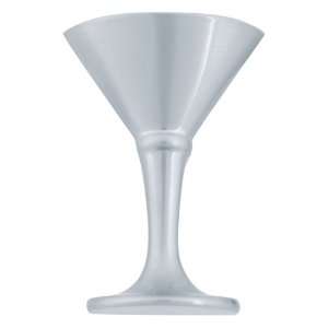 Atlas Homewares 4009 BRN 2 Inch Martini Glass Knob, Brushed Nickel