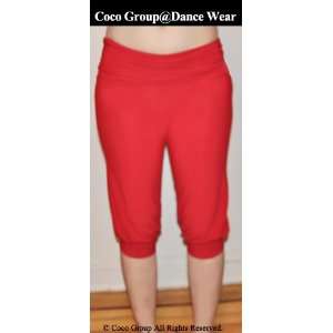  Belly Dance/ Yoga /Dance / Piliate Capri (Red) Everything 