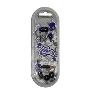 SkullCandy S2INCZ 043 Inkd Earbud Headphones (Purple/Black)   Brand 