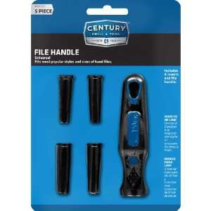  Century Drill and Tool 4082 Flexible File Handle Set