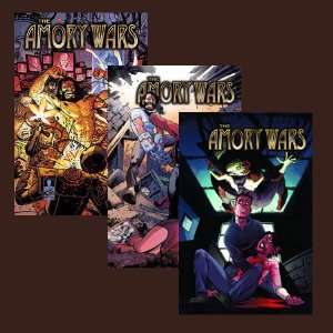   Cambrias Claudio Sanchez Presents The Amory Wars Issues 1, 2, and 3