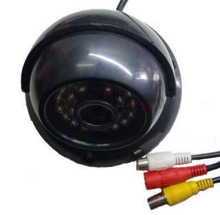 Night Vision 24LED IR Swivel Dome Camera Color with Audio USA FAST 