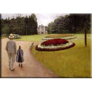  The Park on the Caillebotte Property at Yerres 30x21 